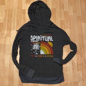 Spiritual gangster hoody size large new soft